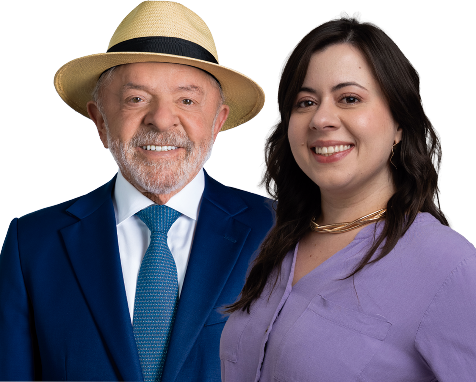 Sâmia e Lula
